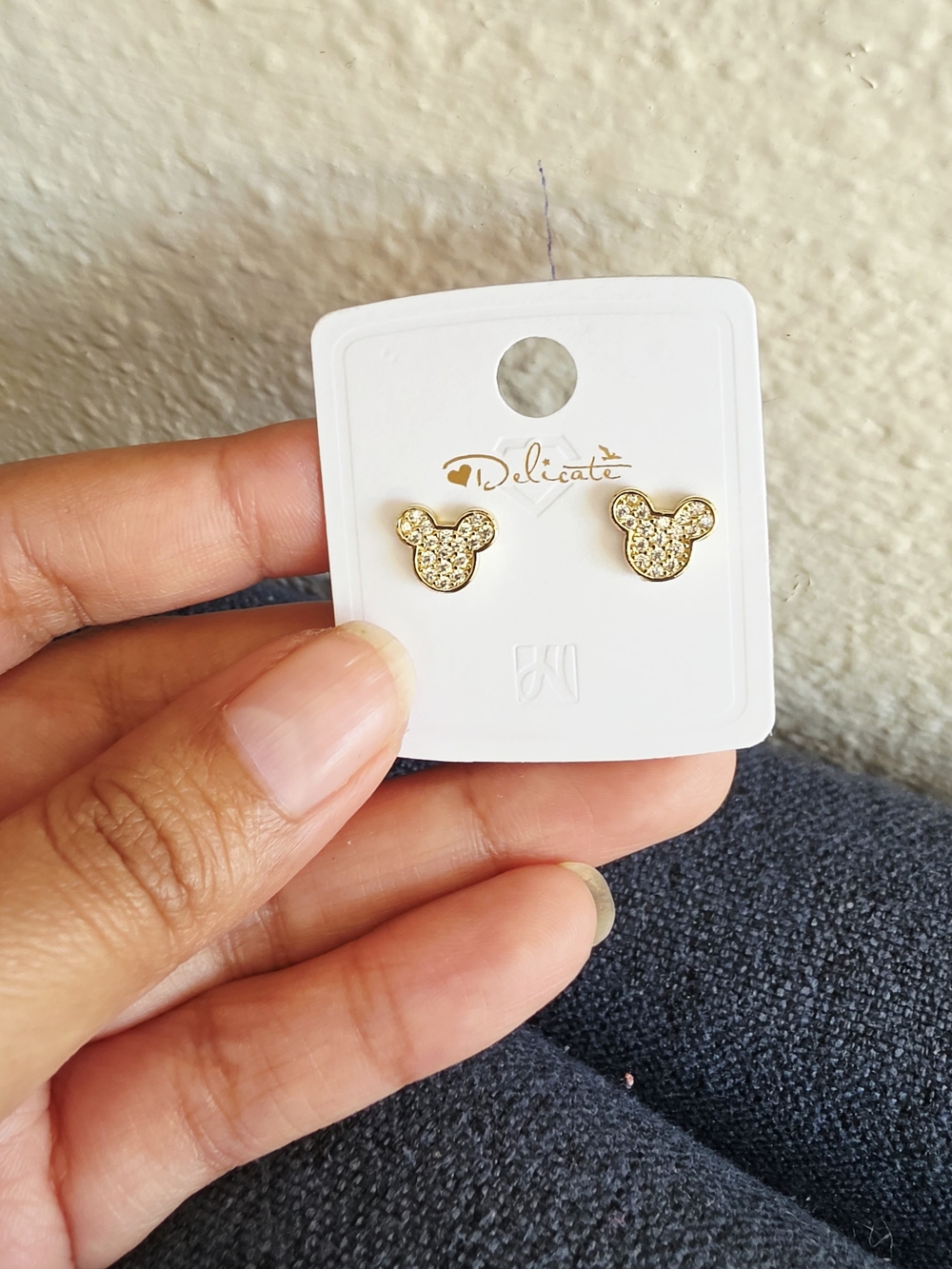 Aretes Pequeños Oro Laminado 14k
